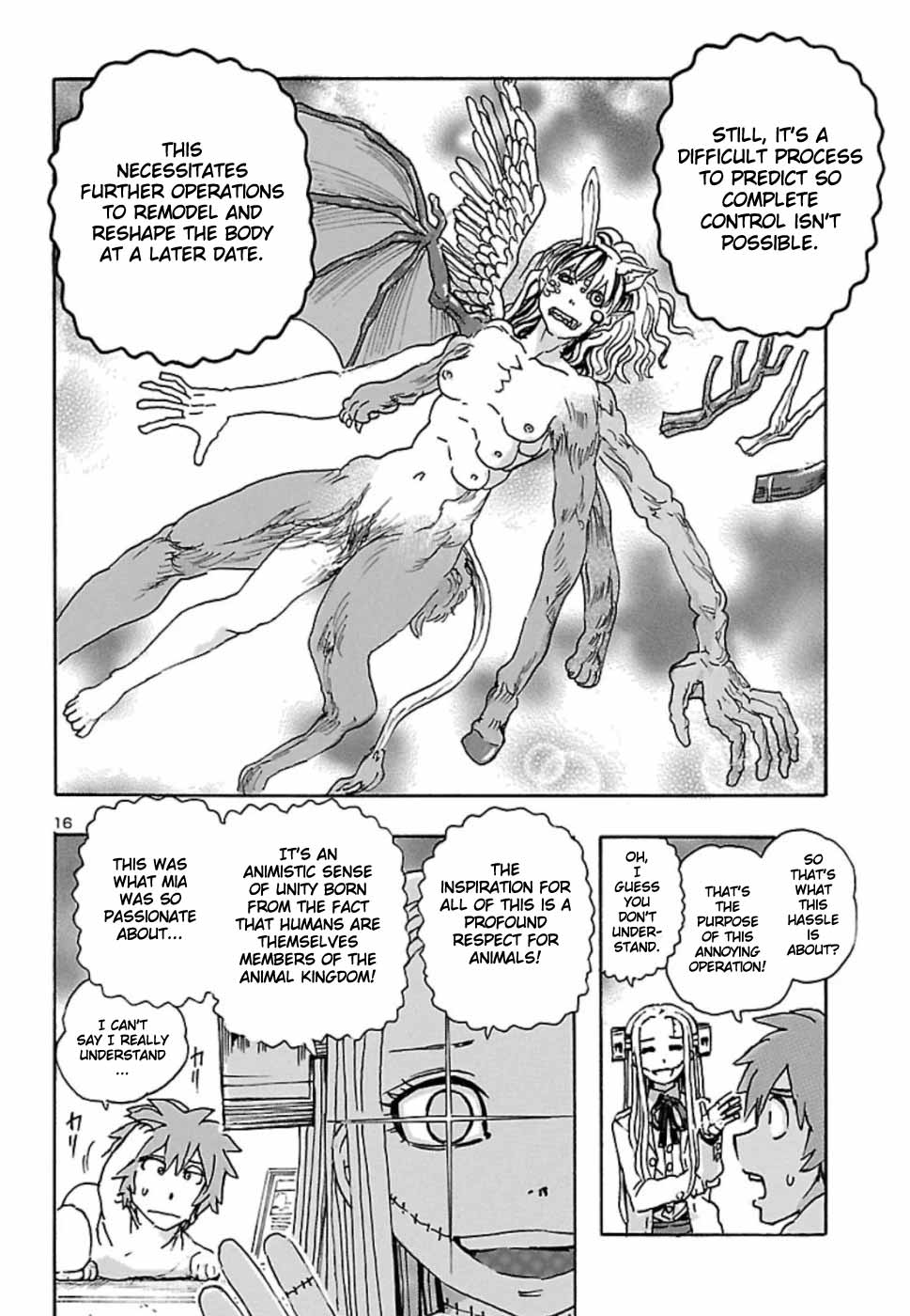 Franken Fran Frantic Chapter 6 page 15 - Chapter 6: Animal Party