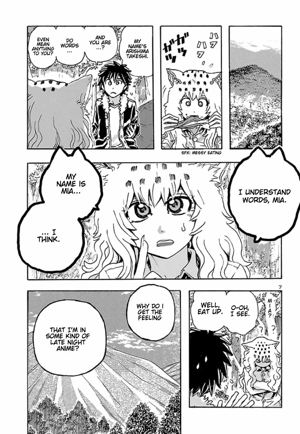 Franken Fran Frantic Chapter 6 page 7 - Chapter 6: Animal Party