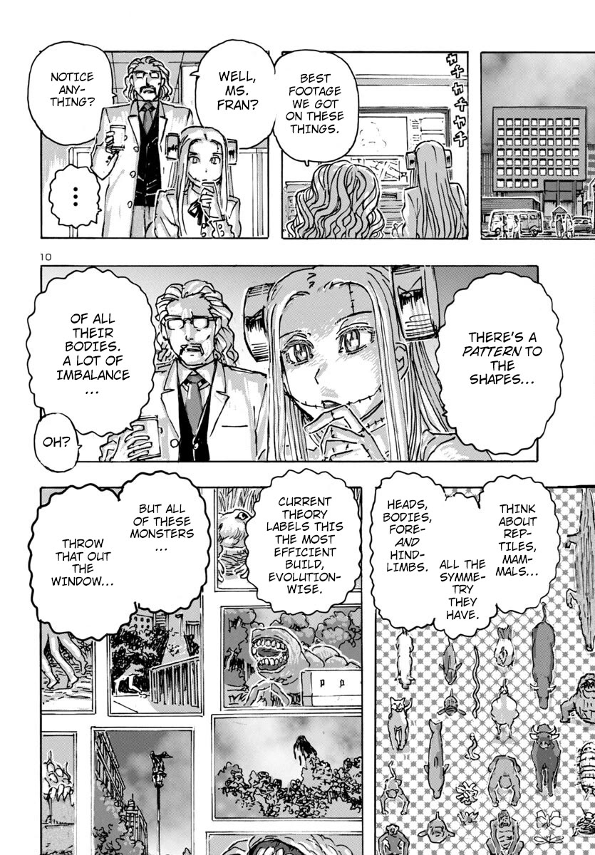 Franken Fran Frantic Chapter 61 page 10 - Chapter 61: The Unslept Hero