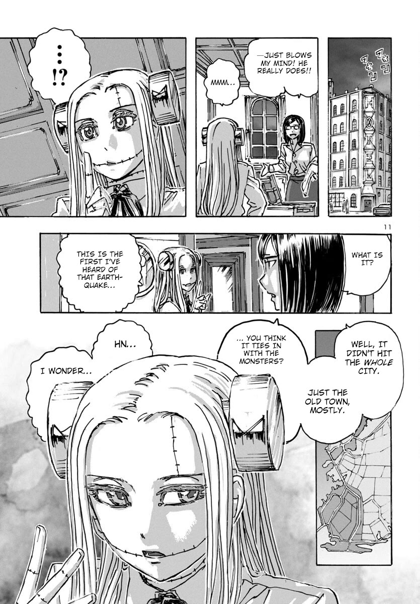 Franken Fran Frantic Chapter 61 page 11 - Chapter 61: The Unslept Hero