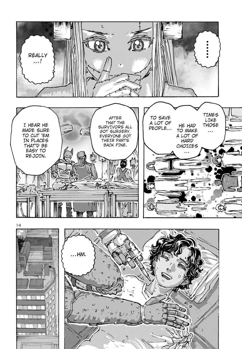 Franken Fran Frantic Chapter 61 page 14 - Chapter 61: The Unslept Hero