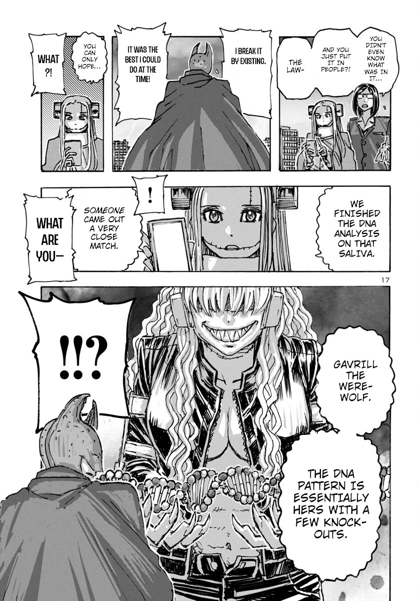 Franken Fran Frantic Chapter 61 page 17 - Chapter 61: The Unslept Hero