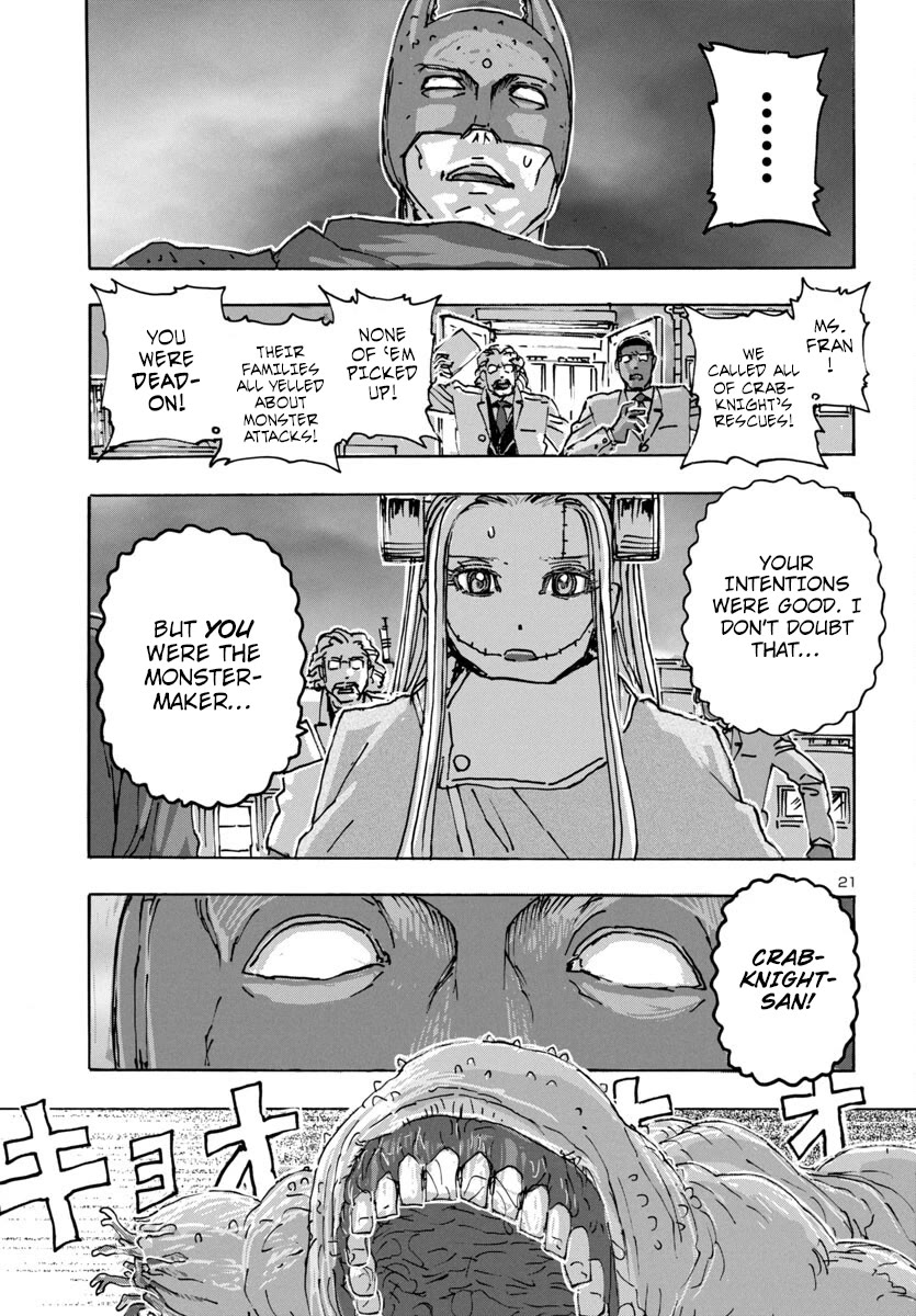 Franken Fran Frantic Chapter 61 page 21 - Chapter 61: The Unslept Hero
