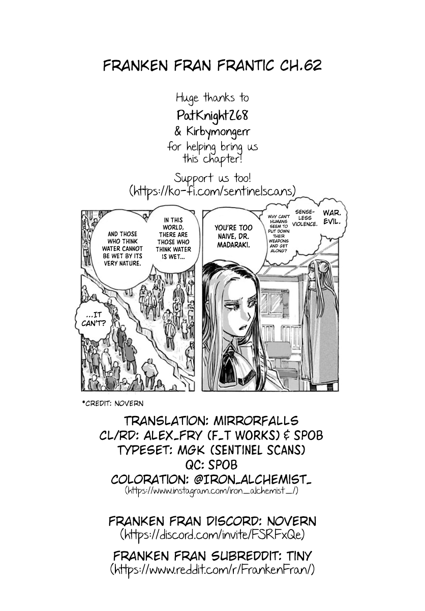 Franken Fran Frantic Chapter 62 page 24 - Chapter 62: Model Village