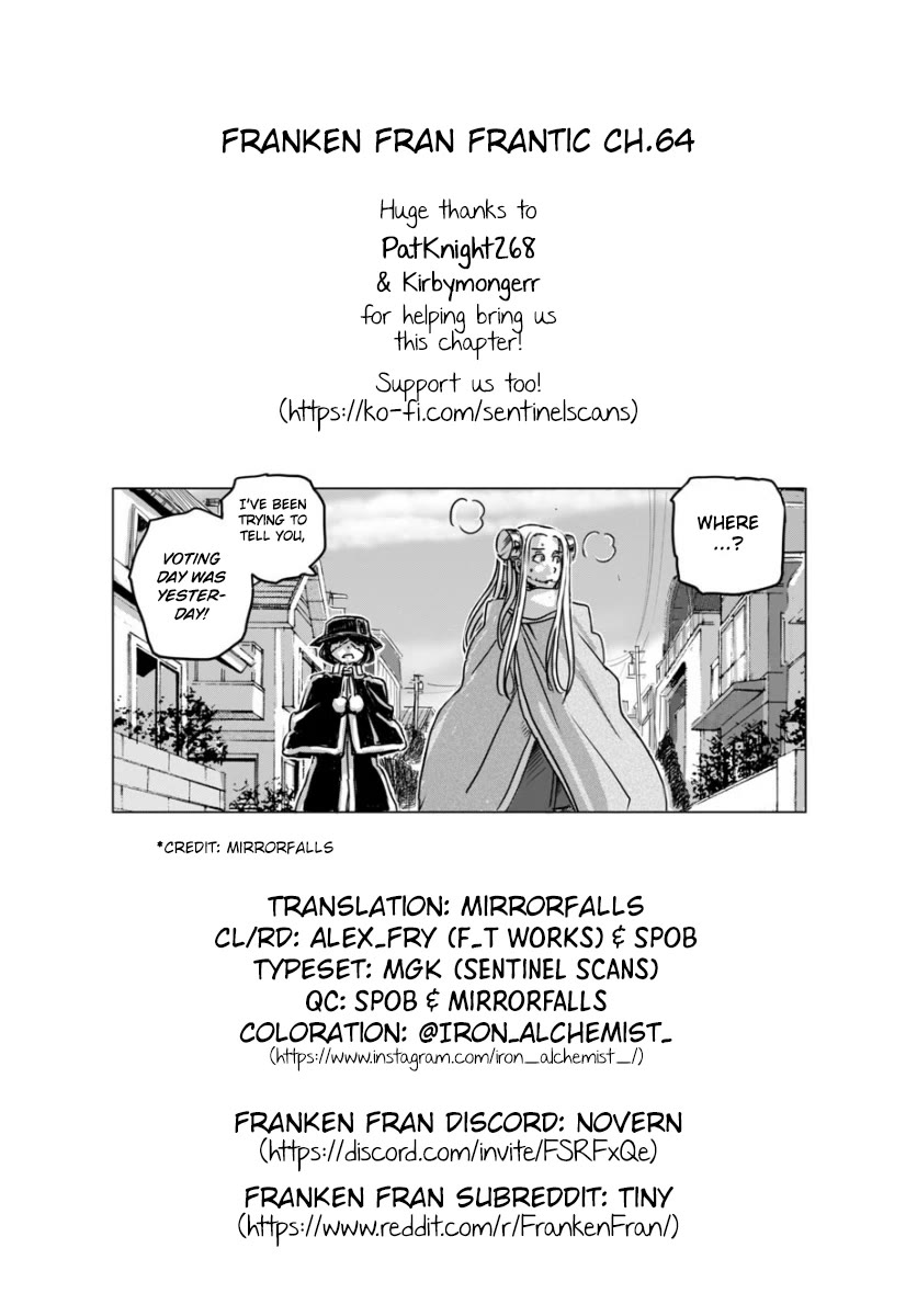 Franken Fran Frantic Chapter 64 page 25 - Chapter 64: Tower of Temptation