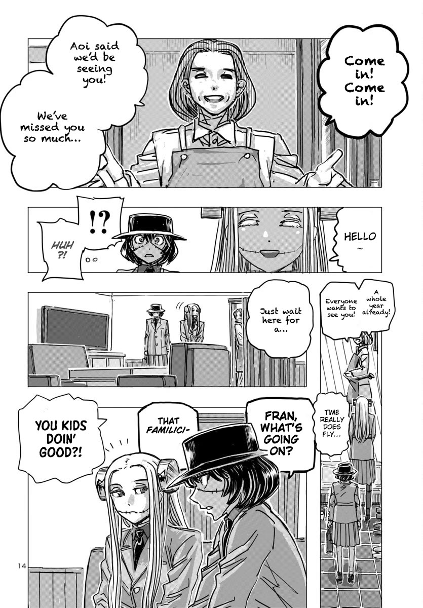 Franken Fran Frantic Chapter 65 page 14 - Chapter 65: Family Fiction