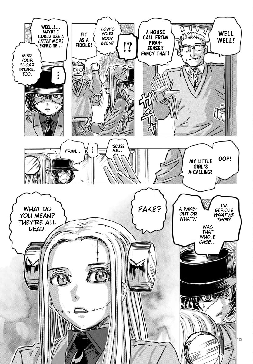 Franken Fran Frantic Chapter 65 page 15 - Chapter 65: Family Fiction