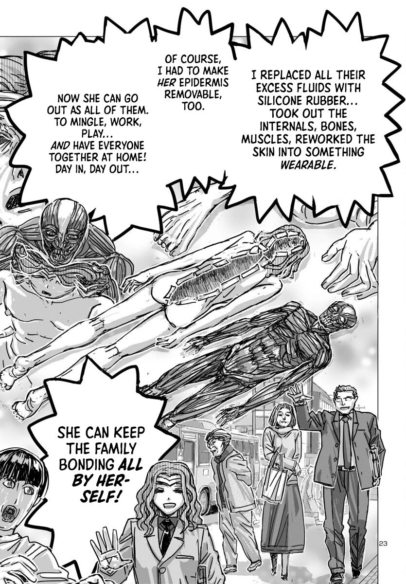 Franken Fran Frantic Chapter 65 page 22 - Chapter 65: Family Fiction