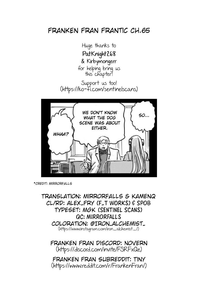 Franken Fran Frantic Chapter 65 page 24 - Chapter 65: Family Fiction