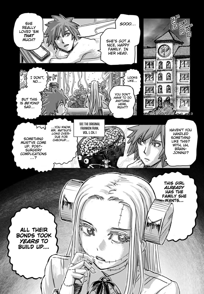 Franken Fran Frantic Chapter 65 page 9 - Chapter 65: Family Fiction