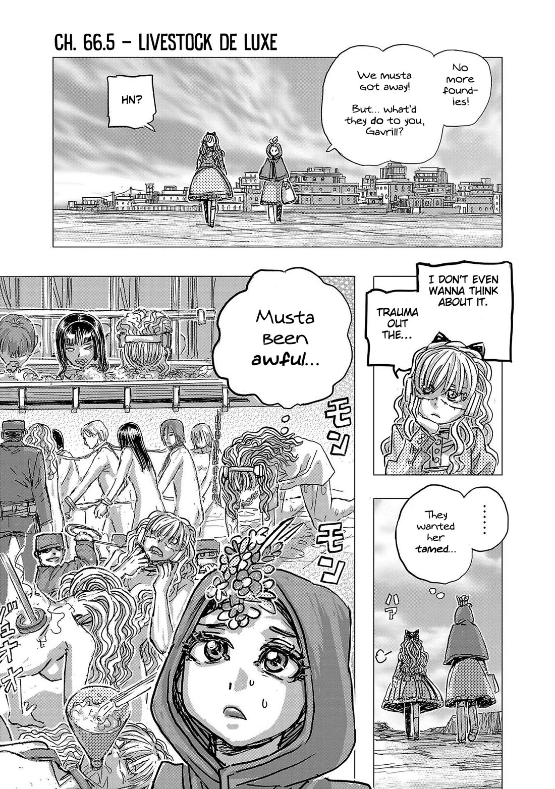 Franken Fran Frantic Chapter 66.5 page 1 - Chapter 66.5: Livestock De Luxe