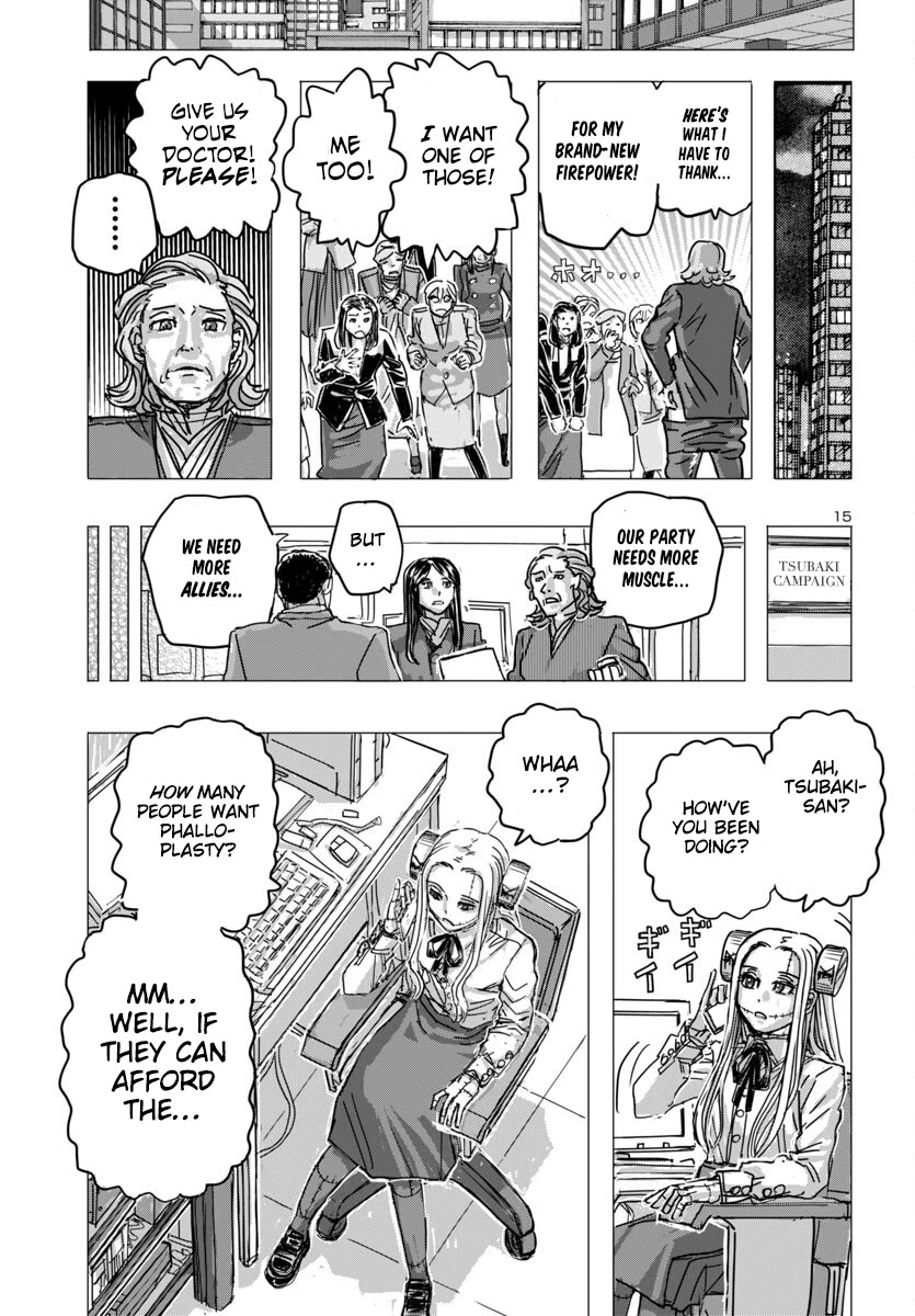 Franken Fran Frantic Chapter 66 page 15 - Chapter 66: Lady Gardens