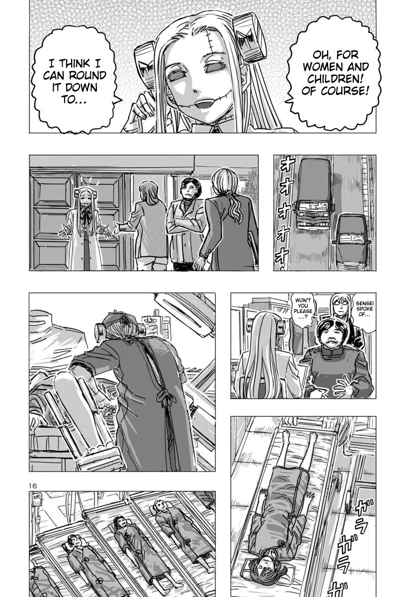 Franken Fran Frantic Chapter 66 page 16 - Chapter 66: Lady Gardens