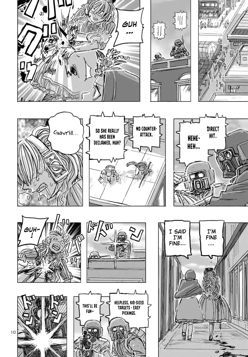 Franken Fran Frantic Chapter 67 page 10 - Chapter 67: Manhunters...