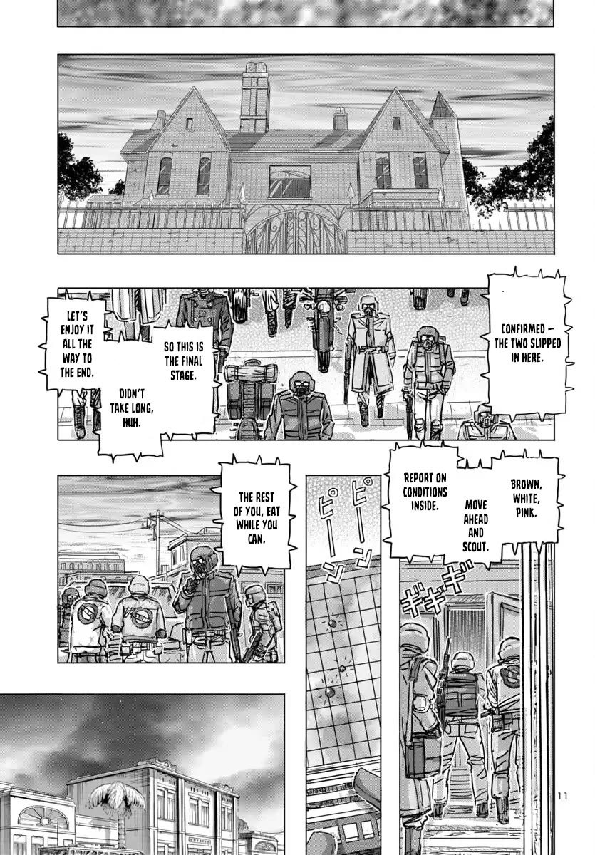 Franken Fran Frantic Chapter 67 page 11 - Chapter 67: Manhunters...