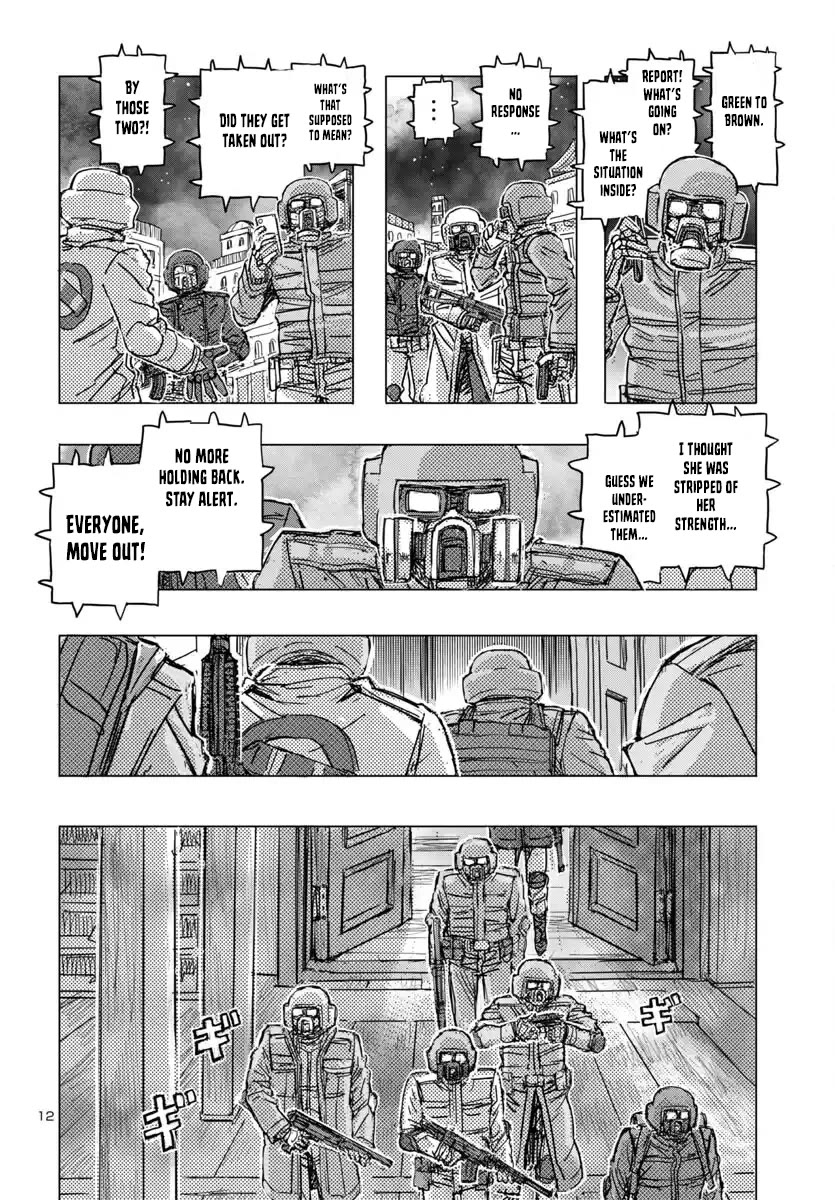 Franken Fran Frantic Chapter 67 page 12 - Chapter 67: Manhunters...