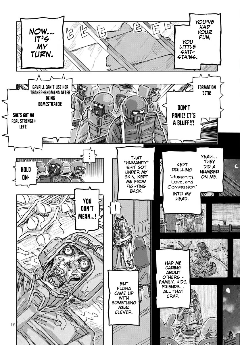 Franken Fran Frantic Chapter 67 page 17 - Chapter 67: Manhunters...