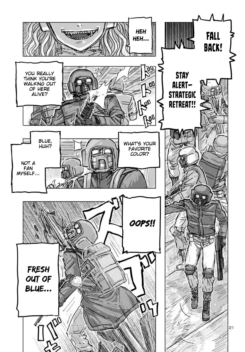 Franken Fran Frantic Chapter 67 page 20 - Chapter 67: Manhunters...