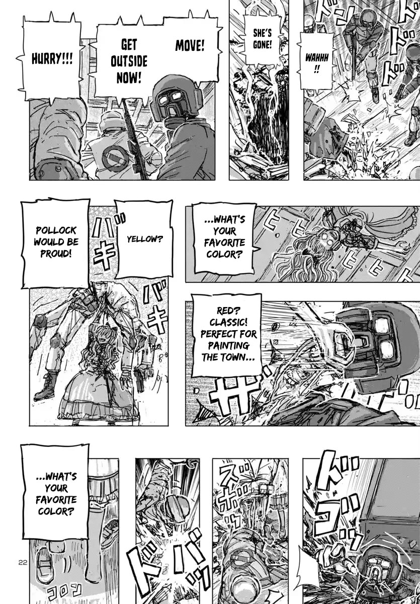 Franken Fran Frantic Chapter 67 page 21 - Chapter 67: Manhunters...