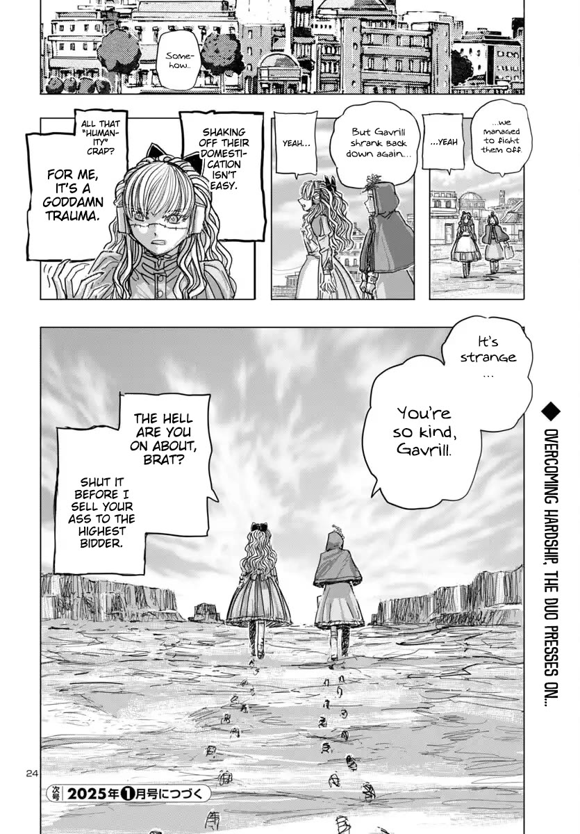 Franken Fran Frantic Chapter 67 page 23 - Chapter 67: Manhunters...