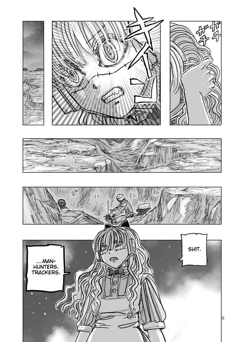 Franken Fran Frantic Chapter 67 page 5 - Chapter 67: Manhunters...