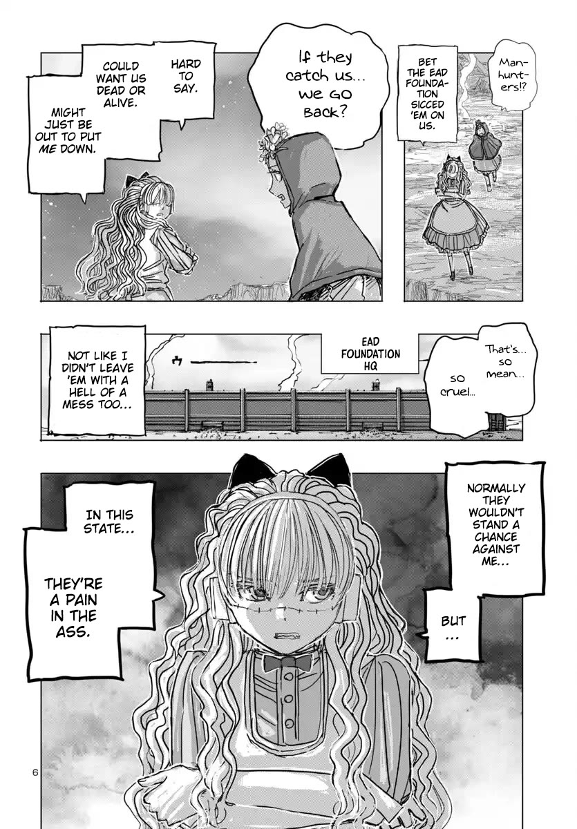 Franken Fran Frantic Chapter 67 page 6 - Chapter 67: Manhunters...
