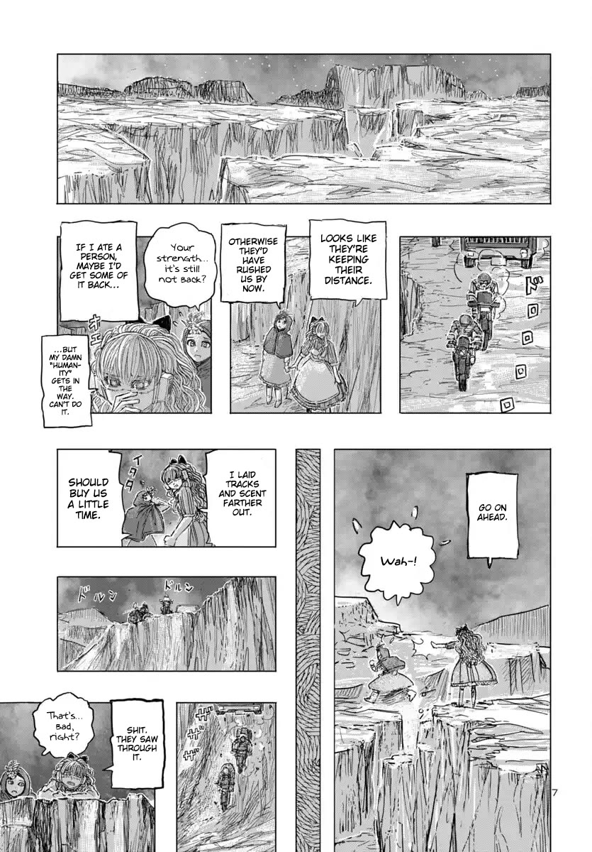Franken Fran Frantic Chapter 67 page 7 - Chapter 67: Manhunters...