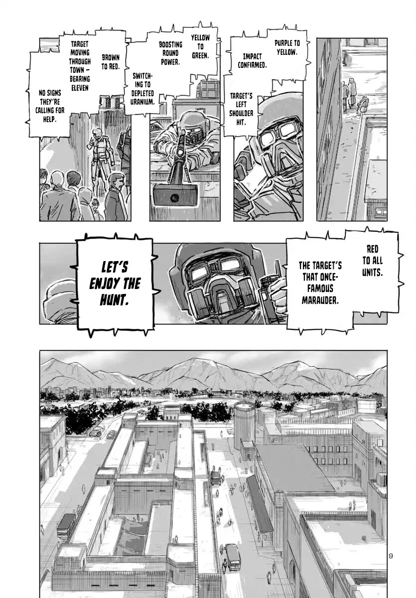 Franken Fran Frantic Chapter 67 page 9 - Chapter 67: Manhunters...