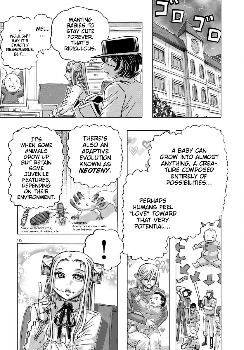 Franken Fran Frantic Chapter 68 page 10 - Chapter 68: Baby Café