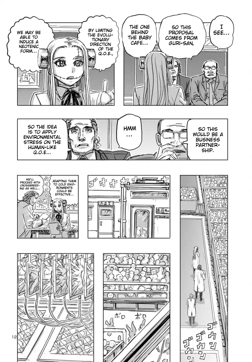 Franken Fran Frantic Chapter 68 page 12 - Chapter 68: Baby Café