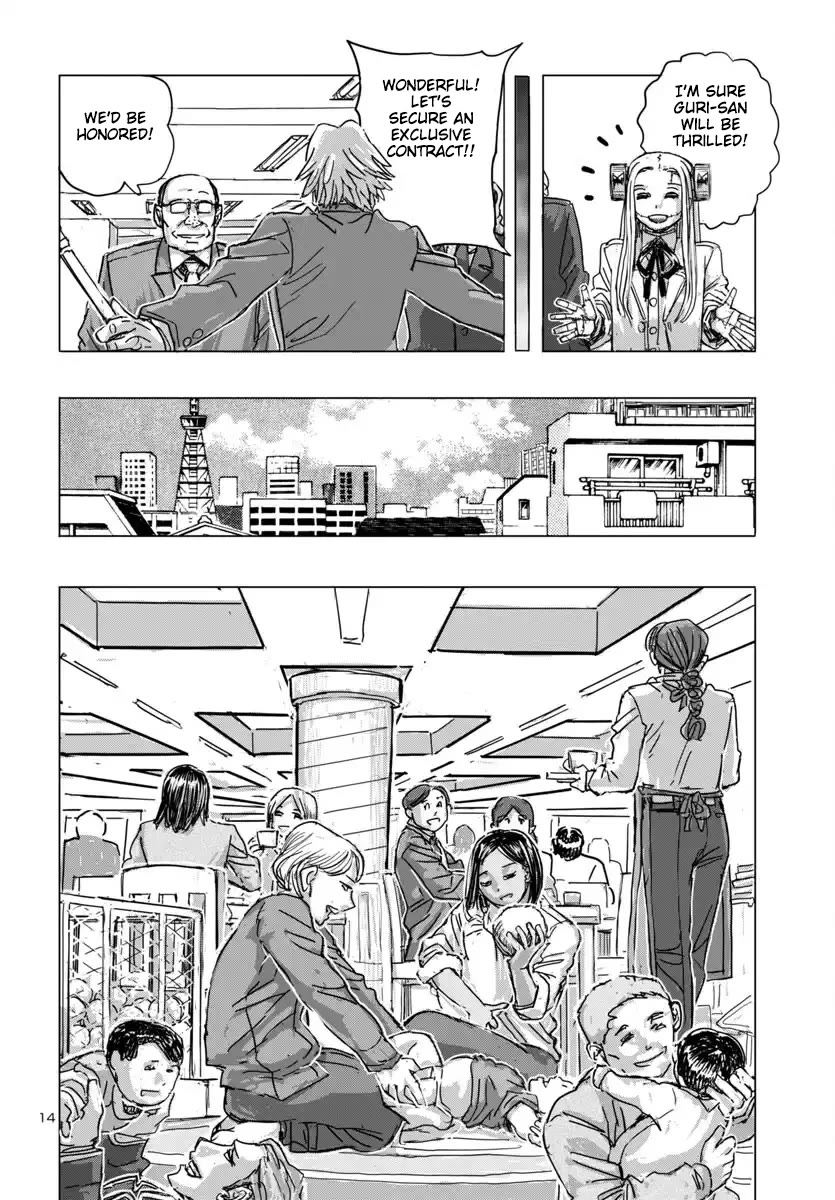 Franken Fran Frantic Chapter 68 page 14 - Chapter 68: Baby Café