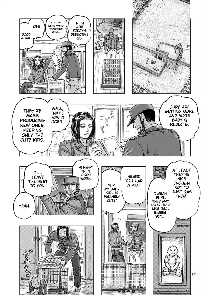 Franken Fran Frantic Chapter 68 page 17 - Chapter 68: Baby Café
