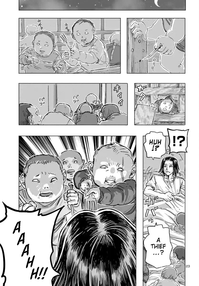 Franken Fran Frantic Chapter 68 page 23 - Chapter 68: Baby Café