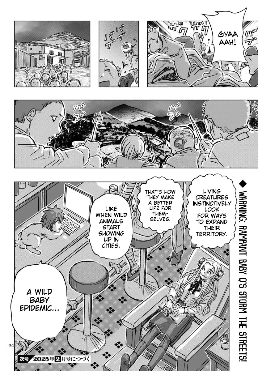 Franken Fran Frantic Chapter 68 page 24 - Chapter 68: Baby Café