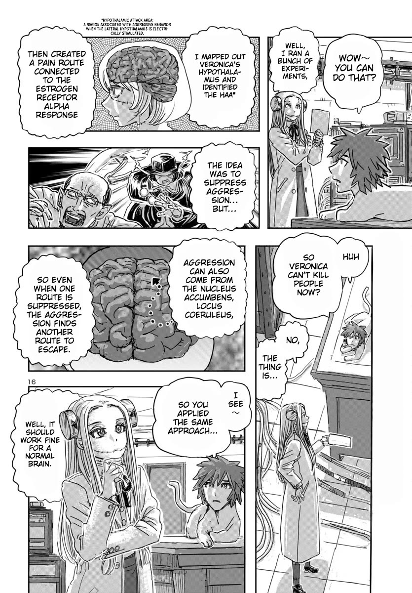 Franken Fran Frantic Chapter 69 page 16 - Chapter 69: Natural Predator