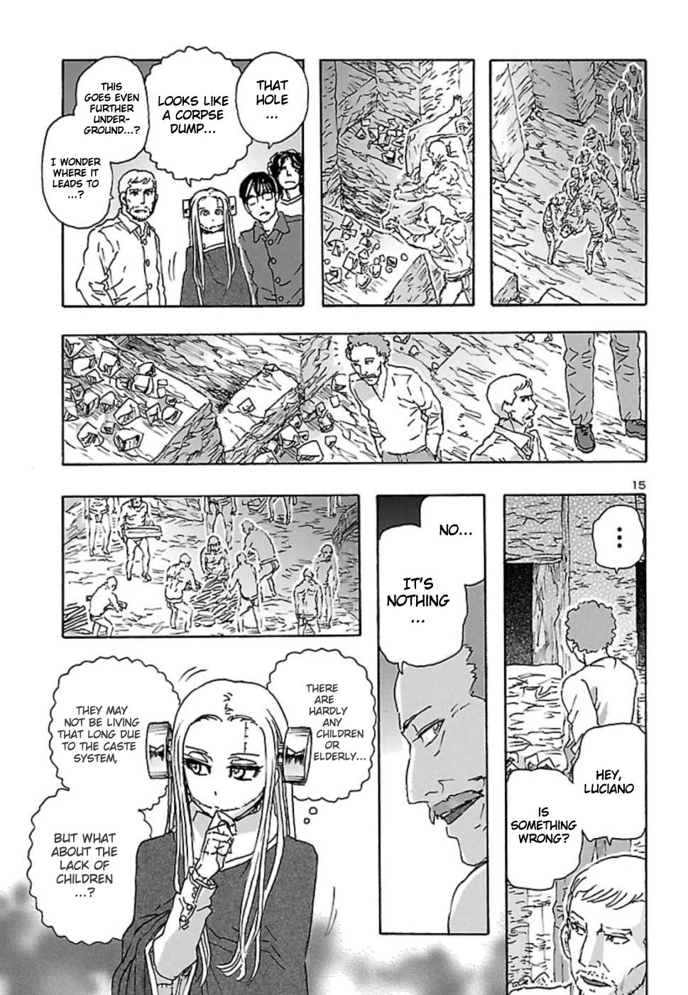 Franken Fran Frantic Chapter 7 page 14 - Chapter 7: Underground