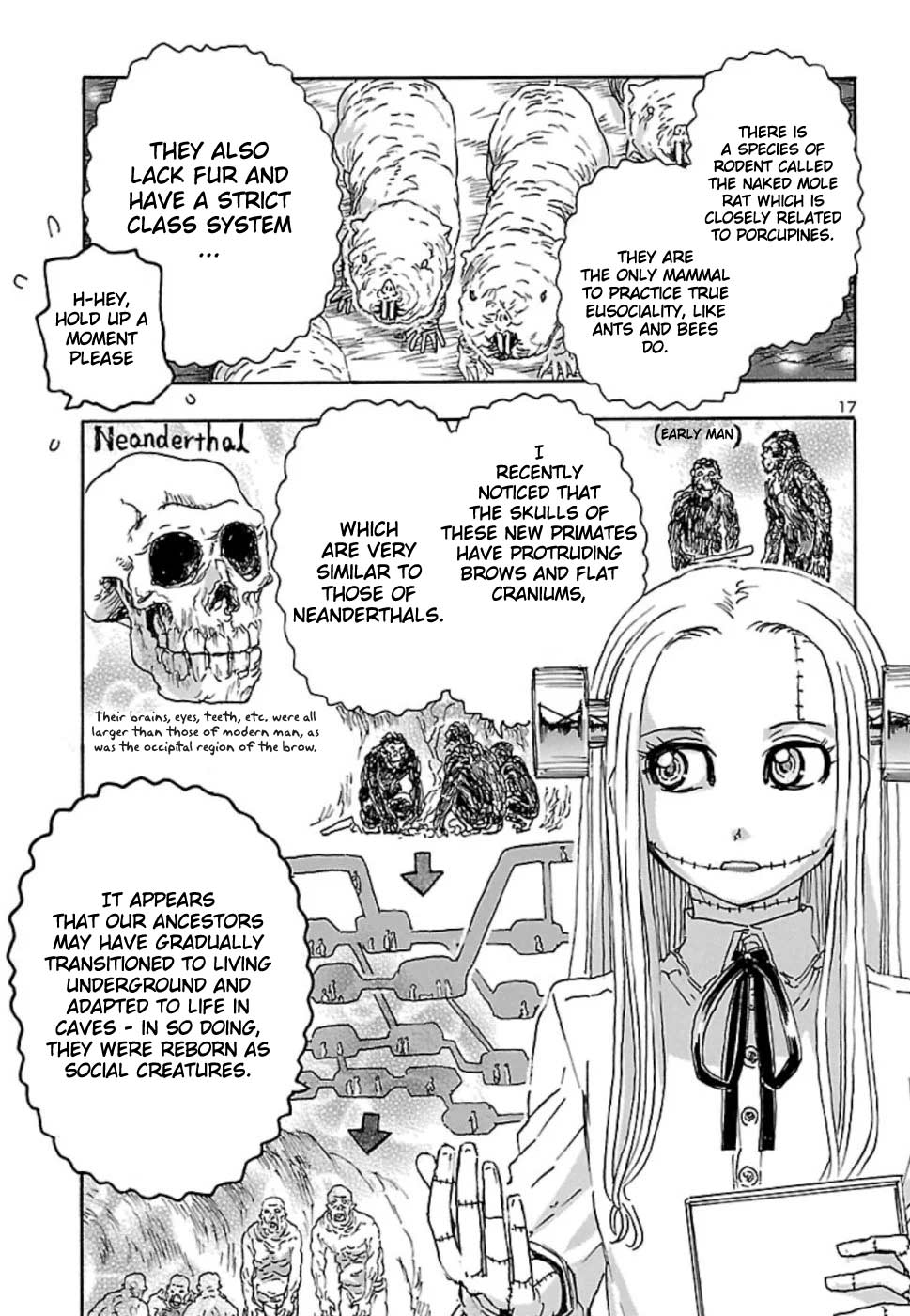 Franken Fran Frantic Chapter 7 page 16 - Chapter 7: Underground