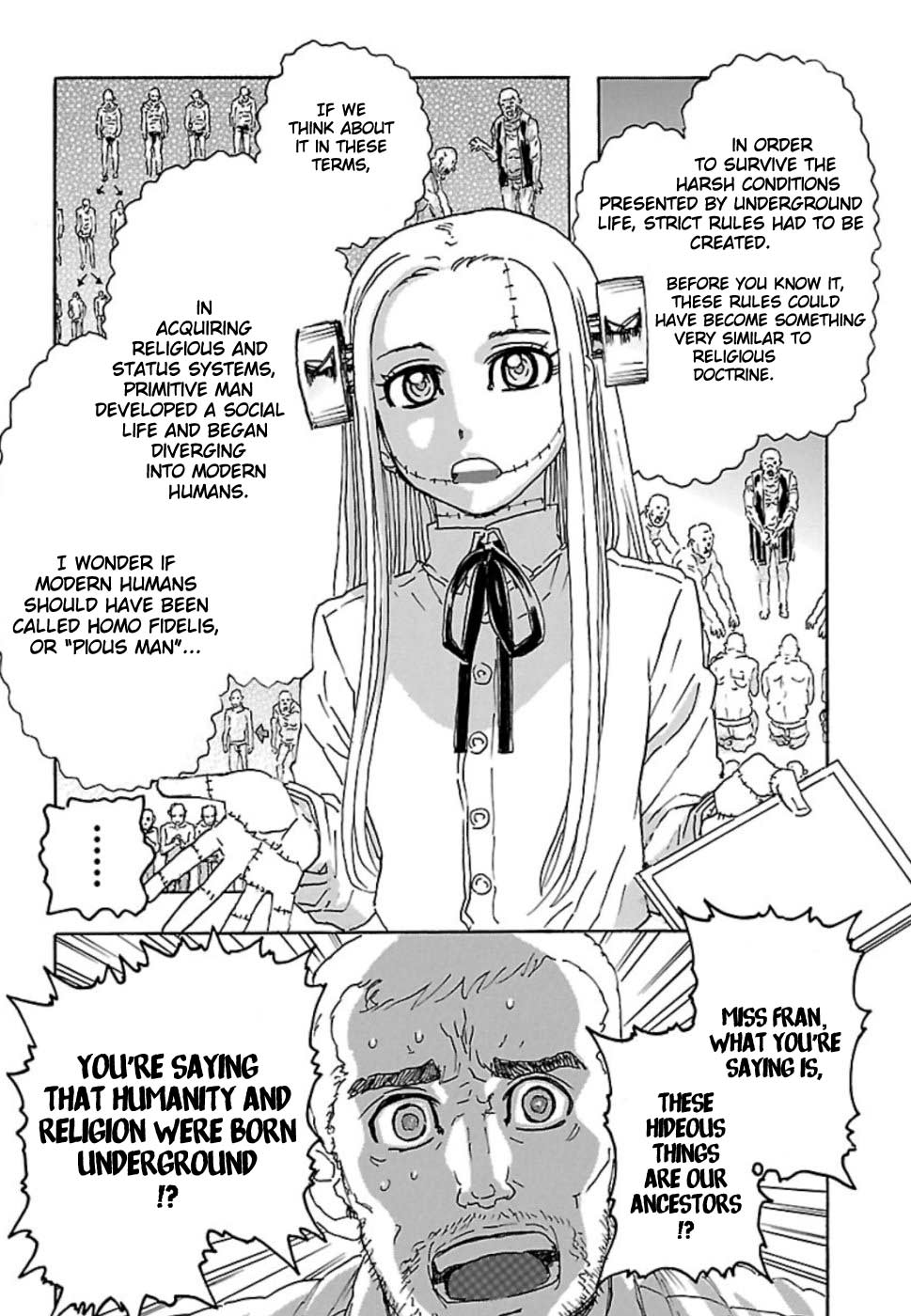 Franken Fran Frantic Chapter 7 page 17 - Chapter 7: Underground