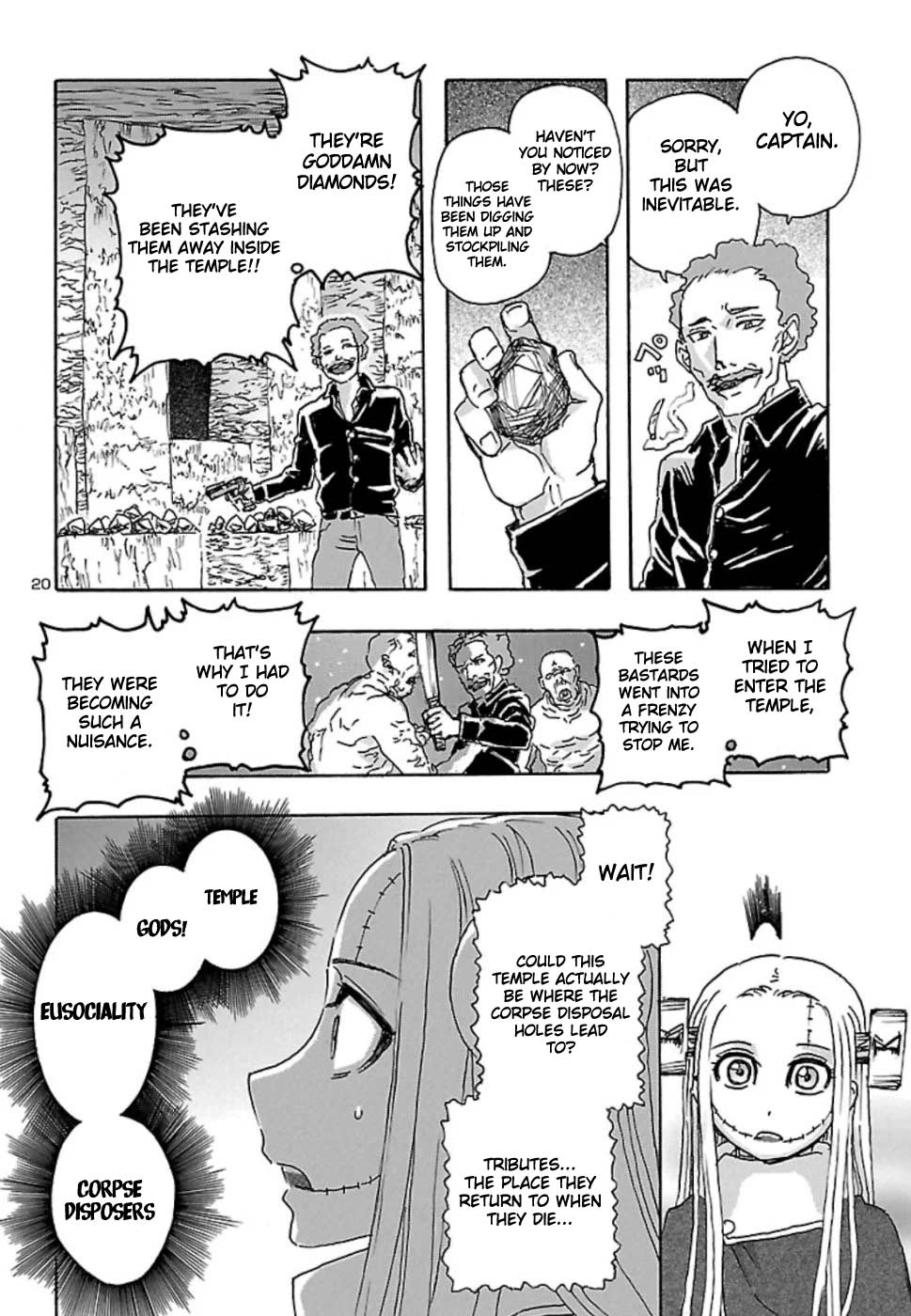 Franken Fran Frantic Chapter 7 page 19 - Chapter 7: Underground