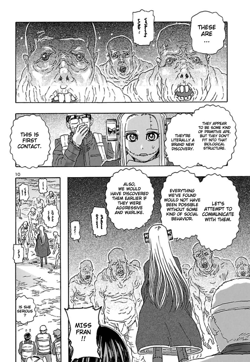 Franken Fran Frantic Chapter 7 page 9 - Chapter 7: Underground