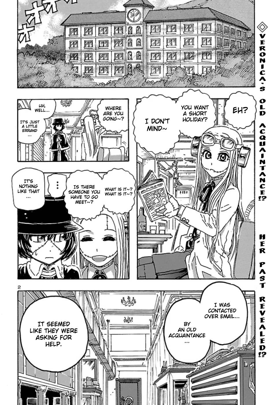 Franken Fran Frantic Chapter 8 page 2 - Chapter 8: Assassination Forest