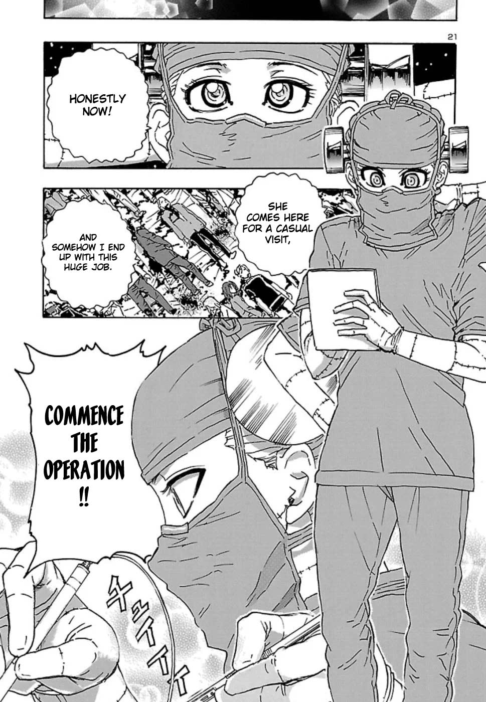 Franken Fran Frantic Chapter 8 page 21 - Chapter 8: Assassination Forest