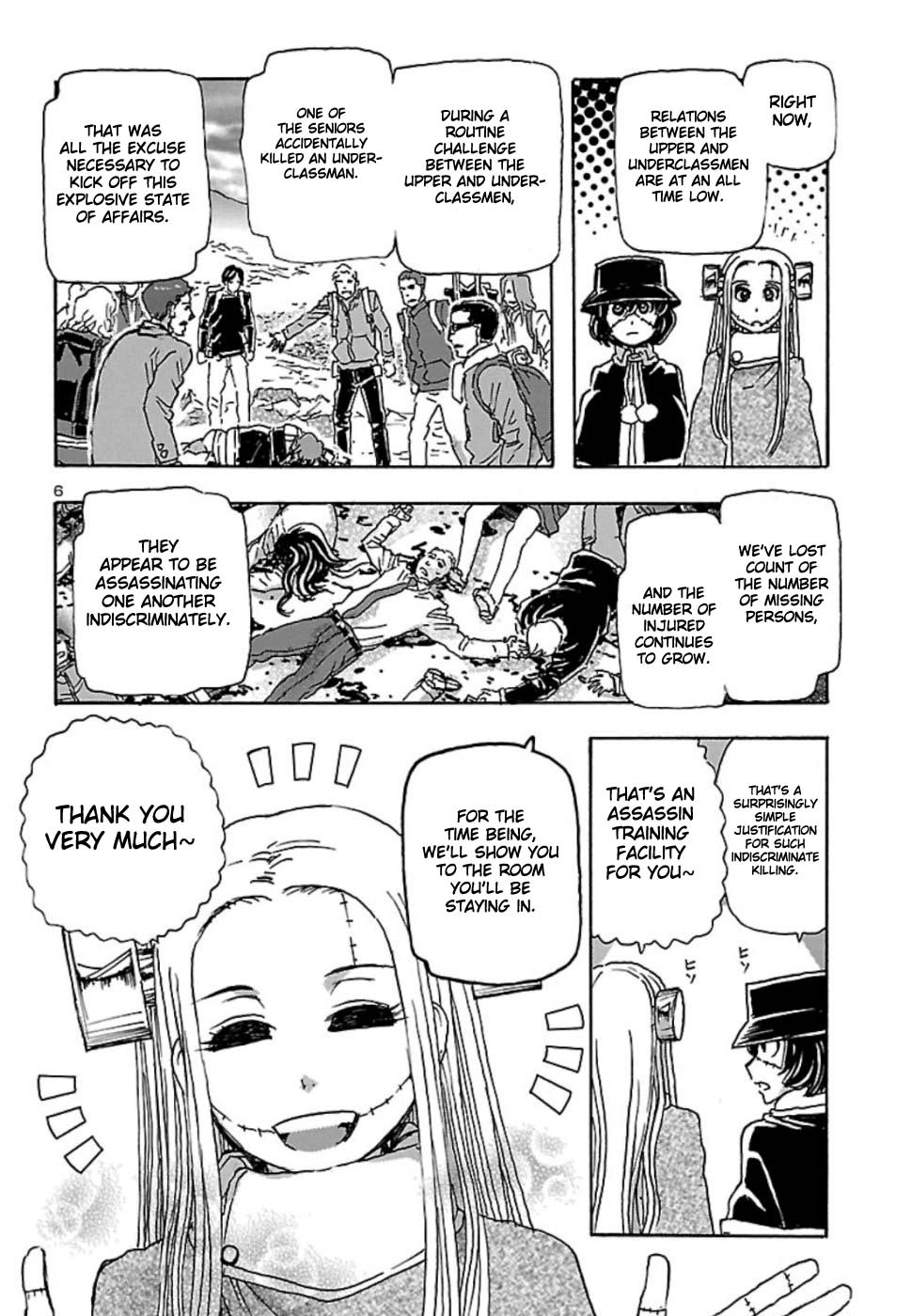Franken Fran Frantic Chapter 8 page 6 - Chapter 8: Assassination Forest