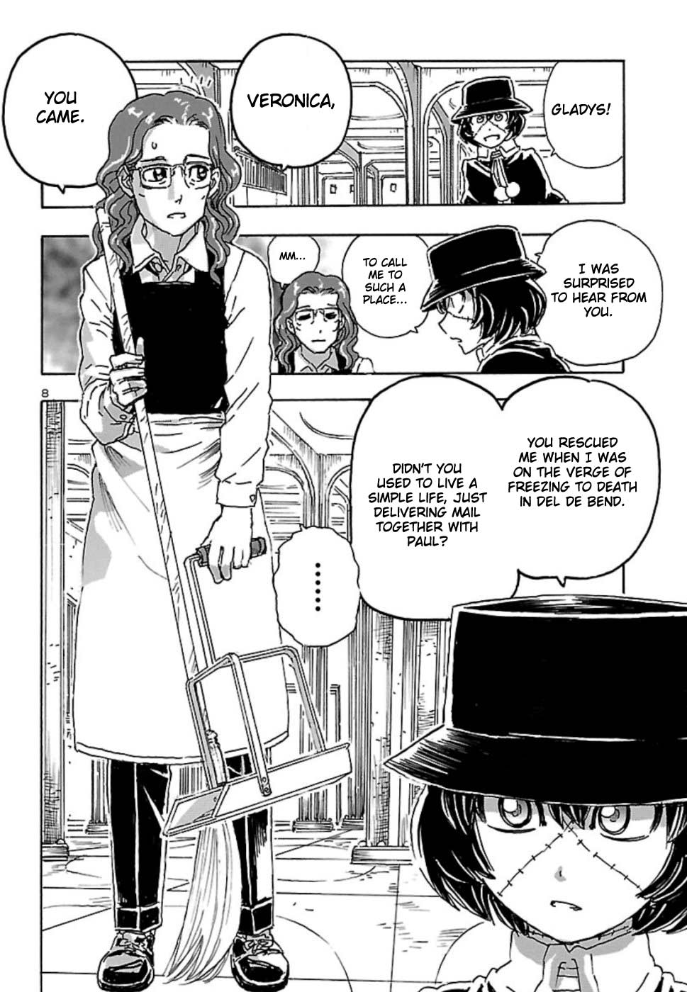 Franken Fran Frantic Chapter 8 page 8 - Chapter 8: Assassination Forest