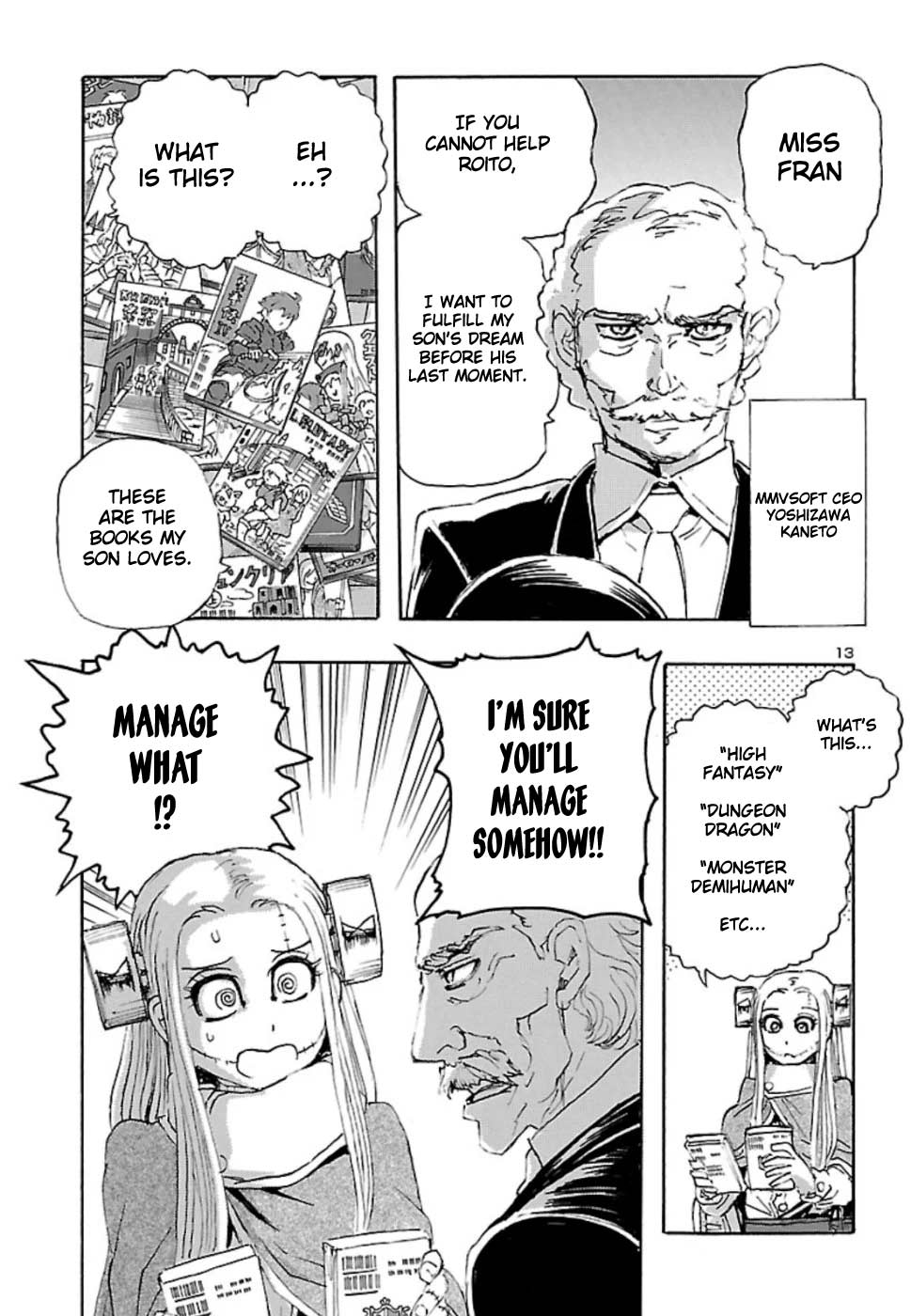 Franken Fran Frantic Chapter 9 page 12 - Chapter 9: Neverending Story