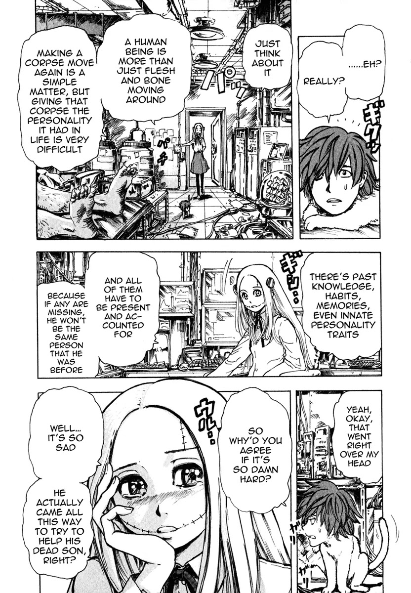 Franken Fran Chapter 1 page 12 - Chapter 1: Brains