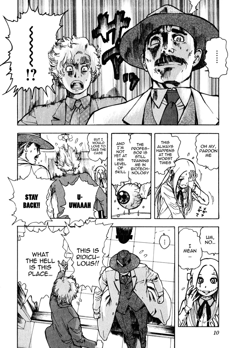 Franken Fran Chapter 1 page 9 - Chapter 1: Brains