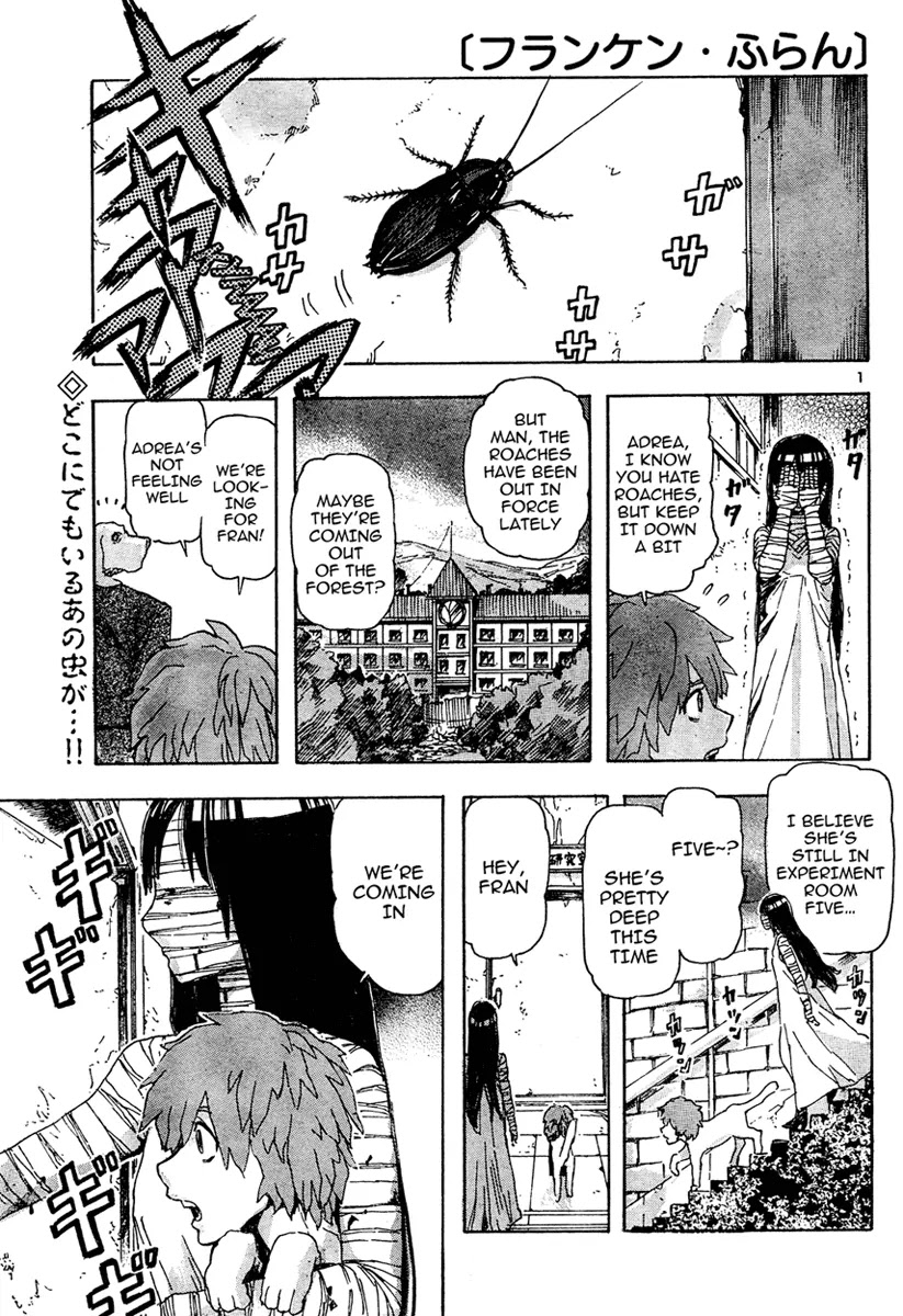Franken Fran Chapter 10 page 1 - Chapter 10: Cockroaches