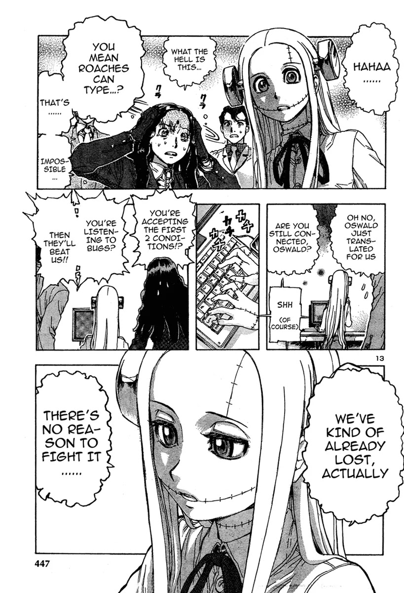 Franken Fran Chapter 10 page 12 - Chapter 10: Cockroaches