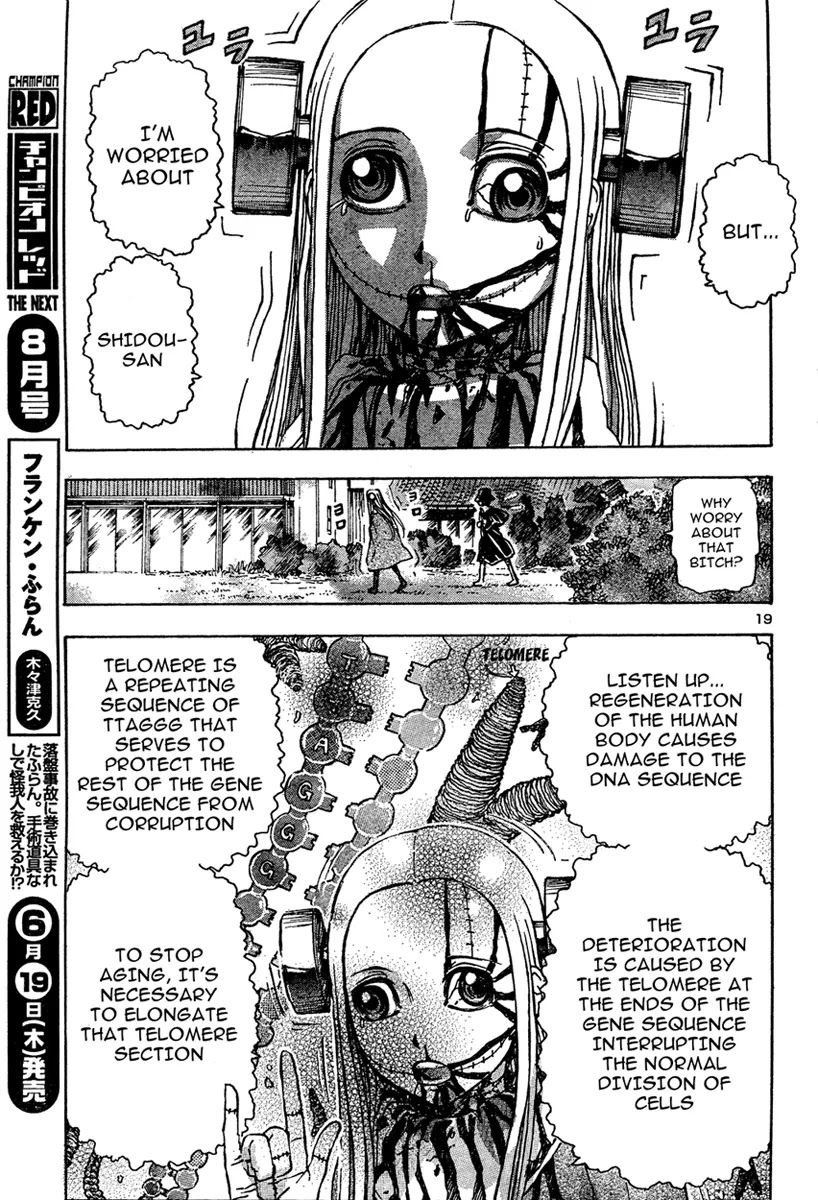 Franken Fran Chapter 15 page 21 - Chapter 15: Eternal Youth